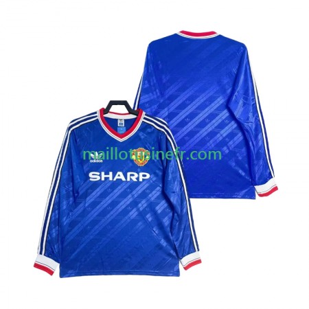 Maillot de Foot Manchester United Troisième Retro 1986 1988 Manches Longues Maillot de Foot Manchester United Troisième Retro 1986 1988 Manches Longues